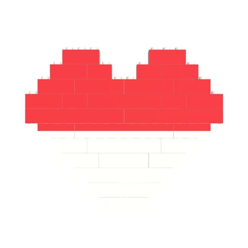 Indonesische Flagge Druck Baustein Block Puzzle Herzform â für Valentinstag, Geburtstag, Hochzeit Indonesische Flagge Druck Baustein Block Puzzle Herzform â für Valentinstag, Geburtstag, Hochzeit von JaoXer