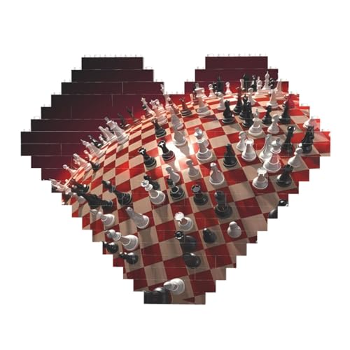 Internationales Schach-Druck-Bilder-Puzzle in Herzform, personalisiertes Holz-Puzzle, einzigartige Heimdekoration und Geschenk Internationales Schach-Druck-Bilder-Puzzle in Herzform, personalisiertes Holz-Puzzle, einzigartige Heimdekoration und Geschenk von JaoXer