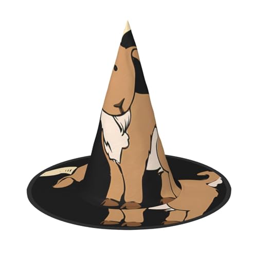 JaoXer Braune Ziege Halloween Hut - Erwachsenenkostüm-Zubehör für Party & Maskerade, perfekt für Halloween, Karneval, Cosplay JaoXer Braune Ziege Halloween Hut - Erwachsenenkostüm-Zubehör für Party & Maskerade, perfekt für Halloween, Karneval, Cosplay von JaoXer
