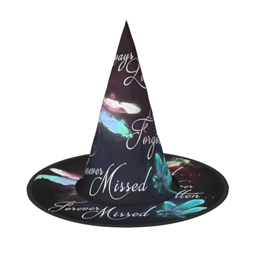 JaoXer Bunte Libellen-Halloween-Hut – Erwachsenenkostüm-Zubehör für Party und Maskerade, perfekt für Halloween, Karneval, Cosplay JaoXer Bunte Libellen-Halloween-Hut – Erwachsenenkostüm-Zubehör für Party und Maskerade, perfekt für Halloween, Karneval, Cosplay von JaoXer