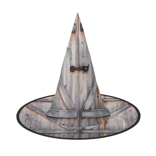 JaoXer Country Barn Holztür Halloween Hut - Erwachsenenkostüm-Zubehör für Party & Maskerade, perfekt für Halloween, Karneval, Cosplay JaoXer Country Barn Holztür Halloween Hut - Erwachsenenkostüm-Zubehör für Party & Maskerade, perfekt für Halloween, Karneval, Cosplay von JaoXer