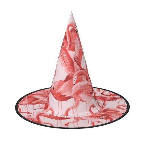 JaoXer Flamingo Halloween Hut - Erwachsenenkostüm-Zubehör für Party & Maskerade, perfekt für Halloween, Karneval, Cosplay von JaoXer