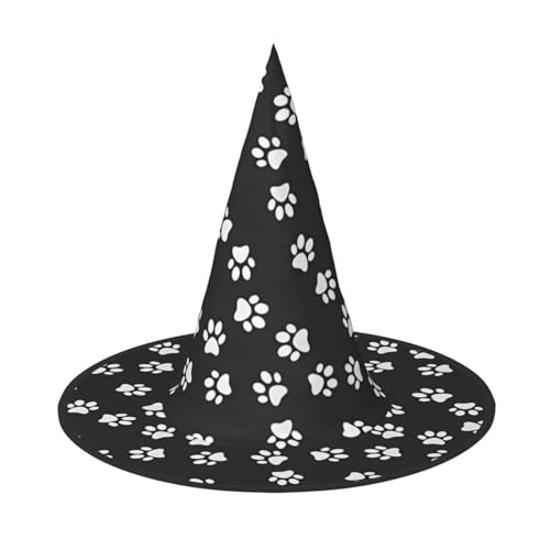 JaoXer Halloween Hut mit Pfotenabdruck, Erwachsenenkostüm-Zubehör für Party & Maskerade, perfekt für Halloween, Karneval, Cosplay JaoXer Halloween Hut mit Pfotenabdruck, Erwachsenenkostüm-Zubehör für Party & Maskerade, perfekt für Halloween, Karneval, Cosplay von JaoXer