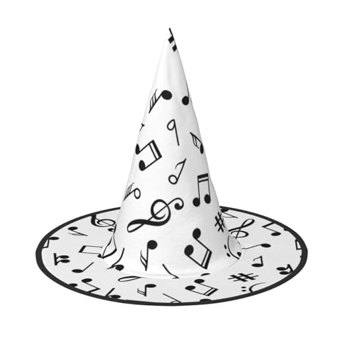 JaoXer Halloween-Hut mit musikalischem Thema – Erwachsenenkostüm-Zubehör für Party & Maskerade, perfekt für Halloween, Karneval, Cosplay JaoXer Halloween-Hut mit musikalischem Thema – Erwachsenenkostüm-Zubehör für Party & Maskerade, perfekt für Halloween, Karneval, Cosplay von JaoXer
