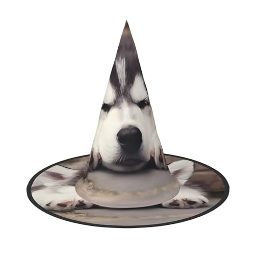 JaoXer Husky Hund Halloween Hut - Erwachsene Kostüm Zubehör für Party & Maskerade, Perfekt für Halloween, Karneval, Cosplay JaoXer Husky Hund Halloween Hut - Erwachsene Kostüm Zubehör für Party & Maskerade, Perfekt für Halloween, Karneval, Cosplay von JaoXer