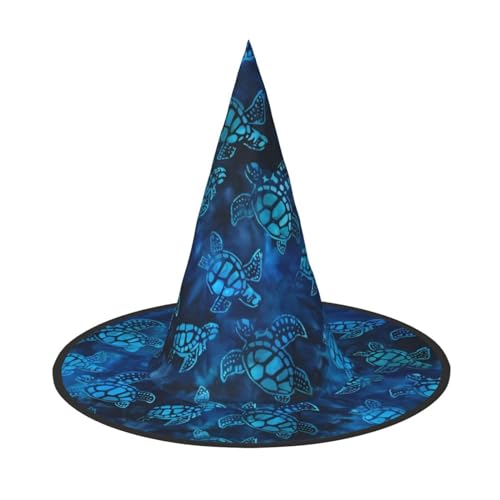 JaoXer Meeresschildkröten-Blauer Halloween-Hut - Erwachsenenkostüm-Zubehör für Party & Maskerade, perfekt für Halloween, Karneval, Cosplay JaoXer Meeresschildkröten-Blauer Halloween-Hut - Erwachsenenkostüm-Zubehör für Party & Maskerade, perfekt für Halloween, Karneval, Cosplay von JaoXer