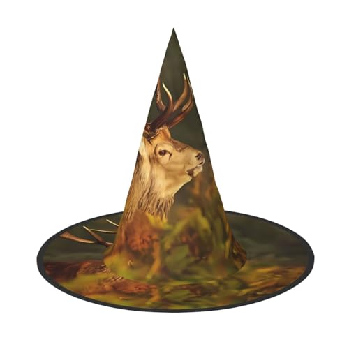 JaoXer Tier-Hirsch Halloween Hut - Erwachsenenkostüm-Zubehör für Party & Maskerade, perfekt für Halloween, Karneval, Cosplay von JaoXer