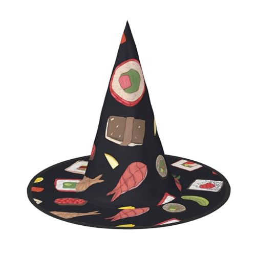 Japanischer Sushi-Hut für Halloween, Kostümzubehör für Erwachsene für Party & Maskerade, perfekt für Halloween, Karneval, Cosplay Japanischer Sushi-Hut für Halloween, Kostümzubehör für Erwachsene für Party & Maskerade, perfekt für Halloween, Karneval, Cosplay von JaoXer