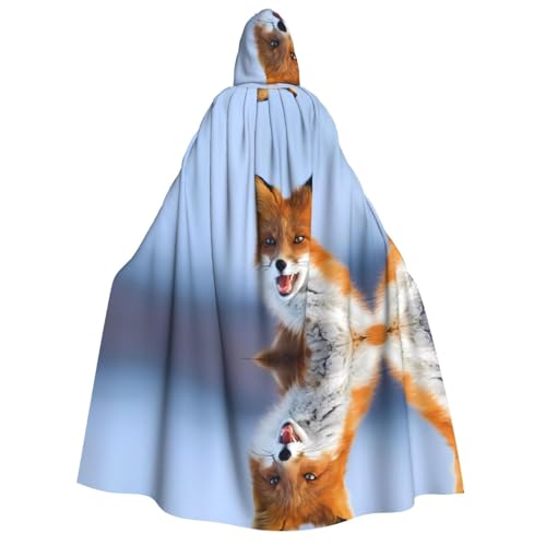 Kleiner Fuchs Kapuzenumhang für Erwachsene, Kostüm, Cosplay, Zauberer-Themen-Umhang, perfekt für Halloween, Ostern und Karnevalspartys Kleiner Fuchs Kapuzenumhang für Erwachsene, Kostüm, Cosplay, Zauberer-Themen-Umhang, perfekt für Halloween, Ostern und Karnevalspartys von JaoXer