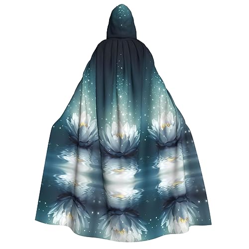 Magic Lotus Floral Erwachsene Kapuzenumhang Kostüm Cosplay Zauberer Motto Umhang - Perfekt für Halloween, Ostern & Karneval Partys Magic Lotus Floral Erwachsene Kapuzenumhang Kostüm Cosplay Zauberer Motto Umhang - Perfekt für Halloween, Ostern & Karneval Partys von JaoXer