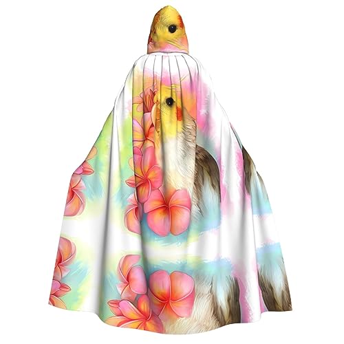 Niedlicher Nymphensittichumhang für Erwachsene, mit Kapuze, Kostüm, Cosplay, Zauberer-Thema, Umhang, perfekt für Halloween, Ostern und Karnevalspartys Niedlicher Nymphensittichumhang für Erwachsene, mit Kapuze, Kostüm, Cosplay, Zauberer-Thema, Umhang, perfekt für Halloween, Ostern und Karnevalspartys von JaoXer