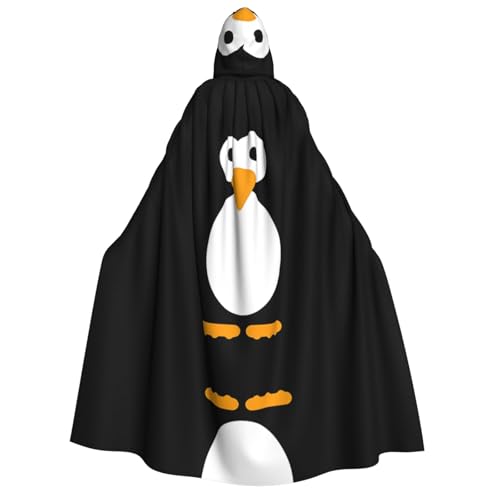 Niedlicher Pinguin-Umhang mit Kapuze für Erwachsene, Kostüm, Cosplay, Zauberer-Themen-Umhang, perfekt für Halloween, Ostern und Karnevalspartys Niedlicher Pinguin-Umhang mit Kapuze für Erwachsene, Kostüm, Cosplay, Zauberer-Themen-Umhang, perfekt für Halloween, Ostern und Karnevalspartys von JaoXer