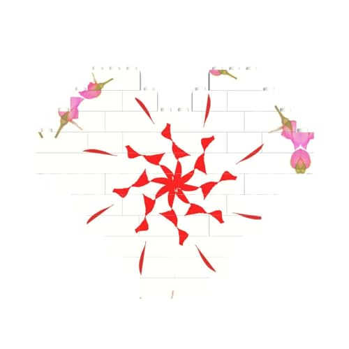 The Budding and Turning Flower Print Building Brick Block Puzzle Heart Shaped â for Valentine's Day, Birthday, Wedding The Budding and Turning Flower Print Building Brick Block Puzzle Heart Shaped â for Valentine's Day, Birthday, Wedding von JaoXer