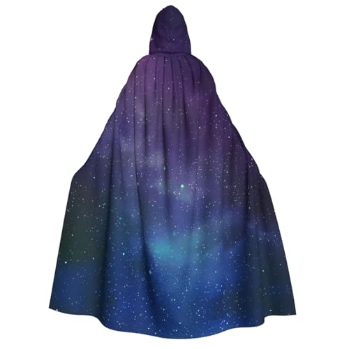 Universum mit Sternen und Galaxie Interstellar Erwachsene Kapuzenumhang Kostüm Cosplay Zauberer Motto Umhang Perfekt für Halloween Ostern Karneval Party Universum mit Sternen und Galaxie Interstellar Erwachsene Kapuzenumhang Kostüm Cosplay Zauberer Motto Umhang Perfekt für Halloween Ostern Karneval Party von JaoXer