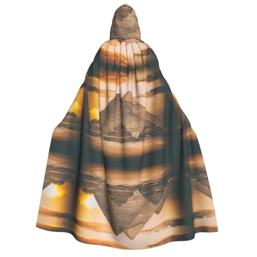 Vintage Great Egyptian Pyramid Adult Hooded Cloak - Costume Cosplay, Wizard Themed Cloak - Perfect for Halloween, Easter & Carnival Parties Vintage Great Egyptian Pyramid Adult Hooded Cloak - Costume Cosplay, Wizard Themed Cloak - Perfect for Halloween, Easter & Carnival Parties von JaoXer
