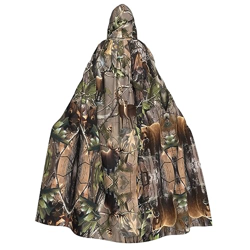Wildlife Hunting Deer Bear Elch Adult Hooded Cloak - Costume Cosplay Wizard Themed Cloak - Perfect for Halloween, Easter & Carnival Parties Wildlife Hunting Deer Bear Elch Adult Hooded Cloak - Costume Cosplay Wizard Themed Cloak - Perfect for Halloween, Easter & Carnival Parties von JaoXer