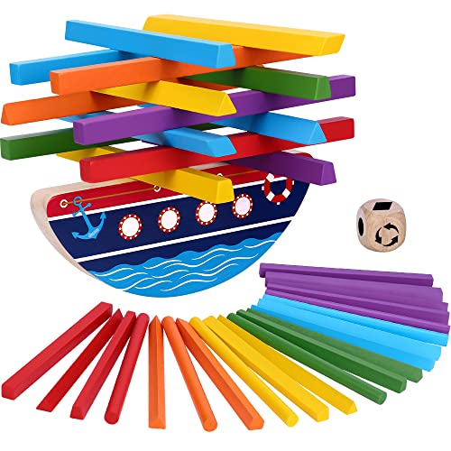 Japace Holzspielzeug - Lernspielzeug für Kinder ab 3 Jahren | Montessori Stapelspielzeug | Motorikspielzeug für Mädchen und Jungen | Familien-Brettspiel Kindergeburtstag Japace Holzspielzeug - Lernspielzeug für Kinder ab 3 Jahren | Montessori Stapelspielzeug | Motorikspielzeug für Mädchen und Jungen | Familien-Brettspiel Kindergeburtstag von Japace