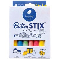 Jaq Jaq Bird - Kreide Butterstix bunt 12 Stk mit Halter von Jaq Jaq Bird