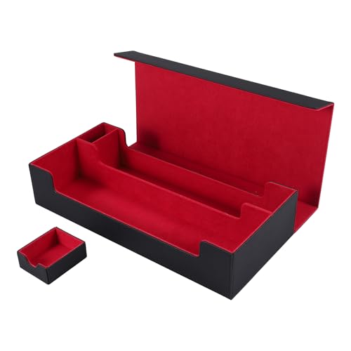 Jaqperd Karte Deck Boxes HäLt 550+ für Deck Box Commander für Yugioh Karte Storage Box Magnetischer Karte Schutz Box Jaqperd Karte Deck Boxes HäLt 550+ für Deck Box Commander für Yugioh Karte Storage Box Magnetischer Karte Schutz Box von Jaqperd