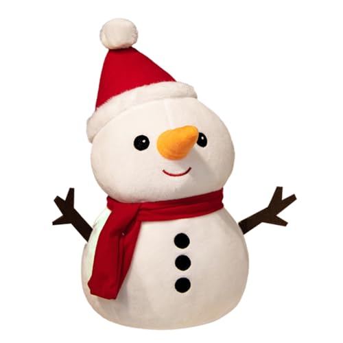 Jasaly Weihnachts-Plüschtiere, Weihnachts-Cartoon-Puppe, Weich, Geeignet für Baby, Kinder, Geschenke, Schneemann Jasaly Weihnachts-Plüschtiere, Weihnachts-Cartoon-Puppe, Weich, Geeignet für Baby, Kinder, Geschenke, Schneemann von Jasaly