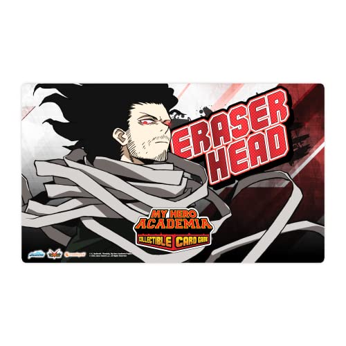 Asmodee Zubehör JASUVS03H My Hero Academia Collectible Card Game-Eraser Head Play Mat, Mehrfarbig von Asmodee