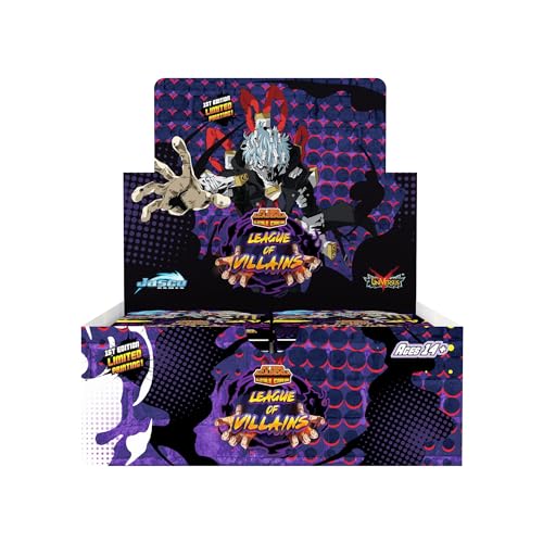 Jasco My Hero Academia CCG Series 4: League of Villains First Edition Booster Display (24 Packs) - EN von Jasco