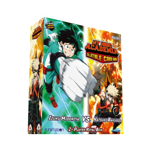 Jasco My Hero Academia Collectible Card Game - Izuku Midoriya vs. Katsuki Bakugo 2-Play Rival Decks - EN von Asmodee