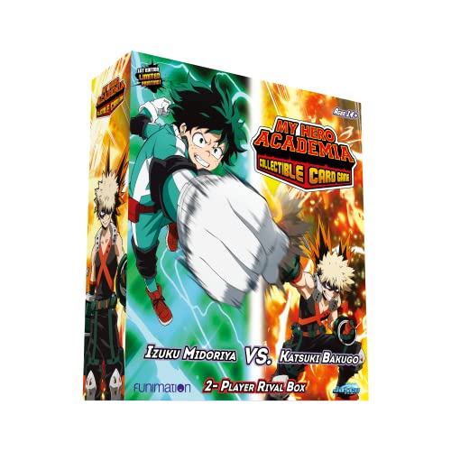 Jasco My Hero Academia Collectible Card Game - Izuku Midoriya vs. Katsuki Bakugo 2-Play Rival Decks - EN von Jasco