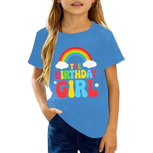Jaskdconsy Kinder T-Shirt Unisex - Kurzarm Oberteil mit Regenbogen Grafik Print | Farbenfrohes Sommershirt für Mädchen und Jungen Jaskdconsy Kinder T-Shirt Unisex - Kurzarm Oberteil mit Regenbogen Grafik Print | Farbenfrohes Sommershirt für Mädchen und Jungen von Jaskdconsy