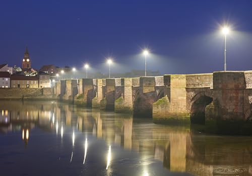 Berwick Old Bridge, Berwick Upon Tweed, Northumberland, 1000 Teile Puzzle Berwick Old Bridge, Berwick Upon Tweed, Northumberland, 1000 Teile Puzzle von Jason Friend Photography Ltd