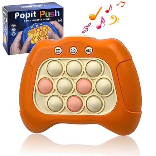 Sensory Fidget Toys for Kids, Decompression Breakthrough Puzzle Pop Game Machine, Puzzle Pop Game, Breakthrough Game Console for Kids Children Adults (orange) von Jastown