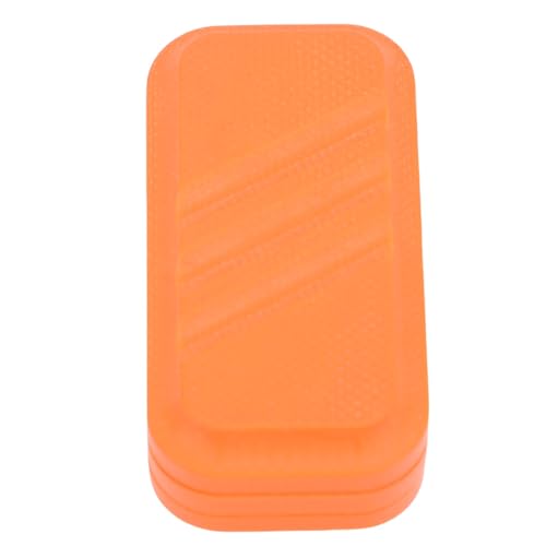 3 Layer Metal Push Slider Sensory Toy, Handgefertigtes Zappel -Dekompressionsspielzeug für Erwachsene, Einzigartiges Design Verbessert die Konzentration, Gespräche, (Orange) von Jauarta