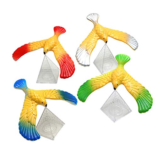 5 PCs Balancing Vogelset, EIN Dutzend Partypaketbalken Vögel, Schulschatzkasten oder Partybevorzugungen Geschenke für Kinder, Physikspiel Fine Motor Skills Toys (A) von Jauarta