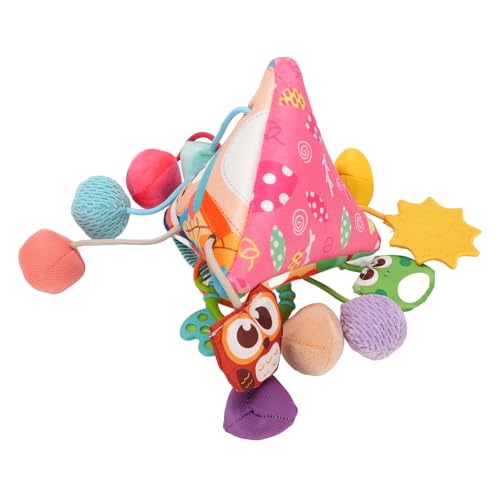 Baby Soft Hanging Toys, Baby Hanging Toy Rassle, Geometrische Muster und Cartoon -Designs Sensorisches Spielzeug für Säuglinge mit Abnehmbarer Komponente, Geeignet für zu Hause Baby Soft Hanging Toys, Baby Hanging Toy Rassle, Geometrische Muster und Cartoon -Designs Sensorisches Spielzeug für Säuglinge mit Abnehmbarer Komponente, Geeignet für zu Hause von Jauarta