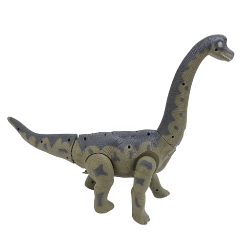 Electric Walking Dinosaurierspielzeug, Simuliertes Brachiosaurus -Modell mit Geräuschen, Bildungsinstrument für, Kultivieren Sie Beobachtung, Erforschen Im Spielen von Jauarta