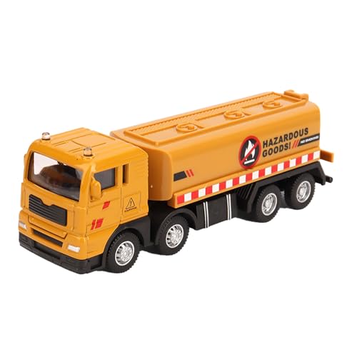 Jauarta 1:55 Technische Autospielzeugspielzeug -Drop -Resistant -Simulationslegierung für Inertial -LKW -Fahrzeugspielzeug für Kinder über 3 Jahre Alt (Tanker) von Jauarta