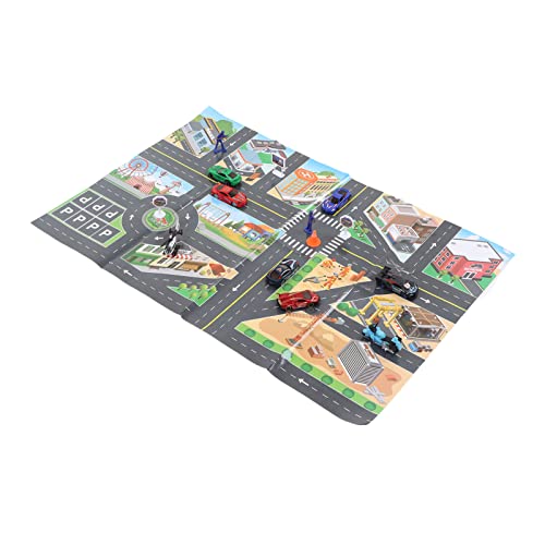 Jauarta 8PCS-Autospielzeugmodelle Legierungspädagogik, Leichtes Tragbares Rennspiel für, mit Straßenschildern für Simulation, Wissensgewinn für Intelligenz, Die Cast-Auto-Sets Jauarta 8PCS-Autospielzeugmodelle Legierungspädagogik, Leichtes Tragbares Rennspiel für, mit Straßenschildern für Simulation, Wissensgewinn für Intelligenz, Die Cast-Auto-Sets von Jauarta