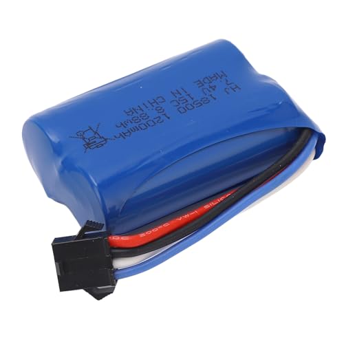Jauarta Blau 7,4 V 1200 MAh RC-Auto-Lithium-Akku 8,88 Wh LiPo-Akku-Ersatz mit SM 4P-Stecker RC-Crawler-Autos Jauarta Blau 7,4 V 1200 MAh RC-Auto-Lithium-Akku 8,88 Wh LiPo-Akku-Ersatz mit SM 4P-Stecker RC-Crawler-Autos von Jauarta