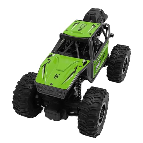 Jauarta Fernbedienungskletternautos, Legierungsspray RC -Autospielzeug 2,4 G Off -Straßenfahrzeug für, Interaktives Spielzeugauto mit Premium -Materialdesign für Kinderunterhaltung (Grün) von Jauarta