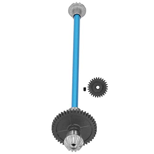 Jauarta Fernbedienungssteuerungswelle Zincalloy -Ausrüstung für WL 1/4 Modellauto 144001 (Blau) von Jauarta