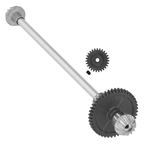 Jauarta Fernbedienungssteuerungswelle Zincalloy -Ausrüstung für WL 1/4 Modellauto 144001 (Silber) von Jauarta