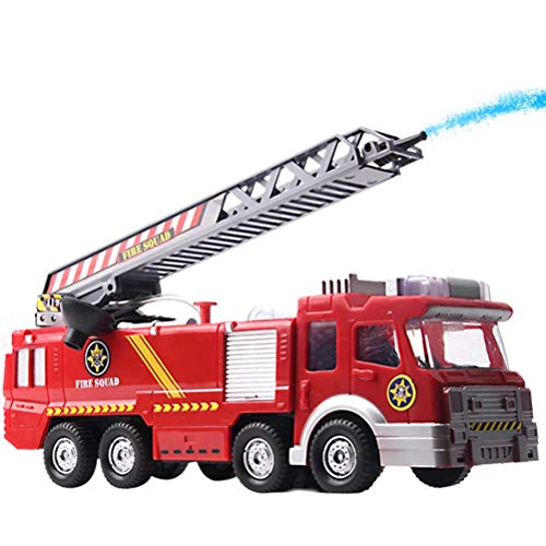 Jauarta Feuerwehrauto-Spielzeug, Wasser-Feuerwehrauto mit Lichtern und Tonleiter, Großes Spielzeug-Feuerwehrauto mit Reibungsantrieb, Große Lastwagen für Kinder, Geburtstag für Kinder Im Jauarta Feuerwehrauto-Spielzeug, Wasser-Feuerwehrauto mit Lichtern und Tonleiter, Großes Spielzeug-Feuerwehrauto mit Reibungsantrieb, Große Lastwagen für Kinder, Geburtstag für Kinder Im von Jauarta