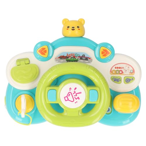 Jauarta Lenkradspielzeug für Kleinkinder, Musikalisches Fahrzeug für Musikalisches Lernspielzeug mit Musikfunktion, Ideale für Babys und Kleinkinder (Bär (12 x 11,8 x 1,5 cm / 4,72 x von Jauarta