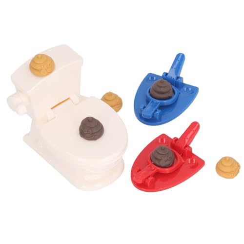 Jauarta Lustiges Toilettensitz-Trickspielzeug mit 3D-KOT-Effekt, Tragbares Simulations-Toilettensitz-Streich-Trickspielzeug von Jauarta