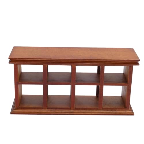 Jauarta Miniaturpuppenhausschrank mit 8 Fächer -Kuchenstand, Bäckerei -Display für Mini House Decor, Birch Wood Cake Rack Regal für Puppenhausszenen Jauarta Miniaturpuppenhausschrank mit 8 Fächer -Kuchenstand, Bäckerei -Display für Mini House Decor, Birch Wood Cake Rack Regal für Puppenhausszenen von Jauarta