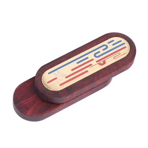 Jauarta Premium Holz Metallfinger -Push -Kartenspielzeug für Bürozustände, Fingerspitzenspielzeug Mechanischer Schieberegler, Tragbares Handgefertigtes Entspannendes Spiel überall Jauarta Premium Holz Metallfinger -Push -Kartenspielzeug für Bürozustände, Fingerspitzenspielzeug Mechanischer Schieberegler, Tragbares Handgefertigtes Entspannendes Spiel überall von Jauarta