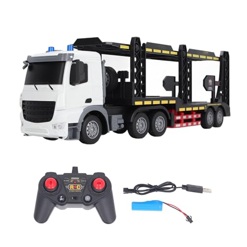 Jauarta RC Transporter Truck Fernbedienungsanhänger RC -Autospielzeug 2 Tierkörper Abnehmbares Licht Sound USB Wiederaufladbares Autospielzeug für Kinder Jauarta RC Transporter Truck Fernbedienungsanhänger RC -Autospielzeug 2 Tierkörper Abnehmbares Licht Sound USB Wiederaufladbares Autospielzeug für Kinder von Jauarta
