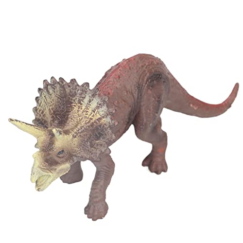 Jauarta Triceratops-Figuren, Lebensechte Exquisite Triceratops-Modellspielzeug für Heimdekoration, Foto-Requisiten und Kinderspielzeug mit Klarer Textur und Umweltfreundlicher Kunststoff von Jauarta