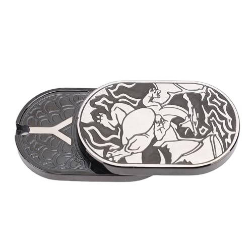 Push Card Slider Fingertip Slider, Dekompressionsspielzeug für und Erwachsene, Eingraviertes Muster aus Edelstahl mit Loch für Schlüsselband, Aufbewahrungsbox Push Card Slider Fingertip Slider, Dekompressionsspielzeug für und Erwachsene, Eingraviertes Muster aus Edelstahl mit Loch für Schlüsselband, Aufbewahrungsbox von Jauarta