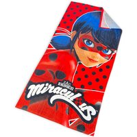 Miraculous Badetuch mit Ladybug-Motiv, 100% Baumwolle, 70cm x 140cm Miraculous Badetuch mit Ladybug-Motiv, 100% Baumwolle, 70cm x 140cm von Javoli